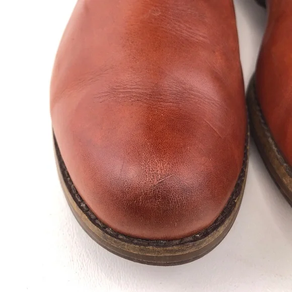 Patagonia Addie Rider Brown Leather Tall Riding Boots 9.5 - Picture 14 of 16